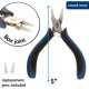 (image for) Nylon Round Nose Pliers. 5 Inch Length. Box Joint