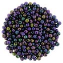 (image for) Czech 3mm Round-Iris Purple