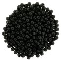 (image for) Czech 6mm Round-Jet Black Opaque