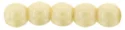 (image for) Czech 2mm Round - Opaque Champagne Luster