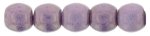 (image for) Czech 2mm Round - Lilac Opaque Luster