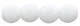 (image for) Czech 4mm Round-Opaque White