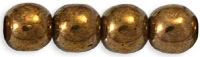 (image for) Czech 4mm Round-Bronze