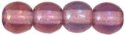 (image for) Czech 4mm Round-Amethyst Iris Luster