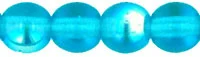 (image for) Czech 4mm Round-Aquamarine AB