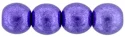 (image for) Czech 6mm Round-Metallic Ultra Violet