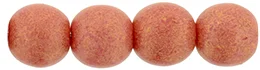 (image for) Czech 6mm Round-Pacifica Strawberry - Click Image to Close