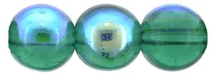 (image for) Czech 8mm Round-Emerald AB