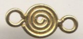 (image for) Handmade Java Brass Spiral Link