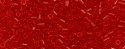 (image for) TOHO Size 1/2 Bugle Bead. 2mm Length-Ruby Hyacinth Transparent