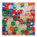 (image for) Czech Fire Polish 3mm-Rainbow AB Mix * 100 Bead Strand