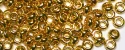 (image for) TOHO 6/o Demi Round, Gold Metallic, color # 6TD-712