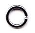 (image for) Gunmetal Plate - 6mm Soldered Jump Ring