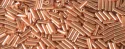 (image for) TOHO Size 2 Bugle Bead. 6mm Length-Dark Hyacinth Gold Luster