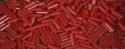 (image for) TOHO Size 2 Bugle Bead. 6mm Length-Red Opaque