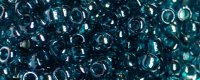 (image for) TOHO Size 6/o Round Seed Bead-Blue Zircon Transparent Luster 6T108BD