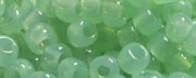 (image for) TOHO Size 6/o Round Seed Bead-Light Green Opal 6T156