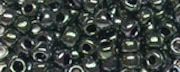(image for) TOHO Size 6/o Round Seed Bead-Dark Green Iris Metallic 6T89