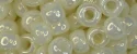 (image for) TOHO Size 6/o Round Seed Bead-Light Cream Opaque Luster 6T122