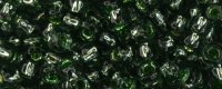 (image for) TOHO Size 6/o Round Seed Bead-Celery Green Silver Lined 6T2203