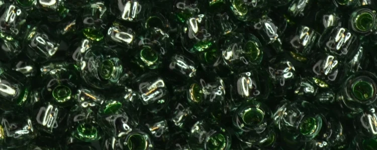 (image for) TOHO Size 6/o Round Seed Bead-Celery Green Silver Lined 6T2203