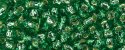 (image for) TOHO Size 6/o Round Seed Bead-Mint Green Silver Lined 6T24B