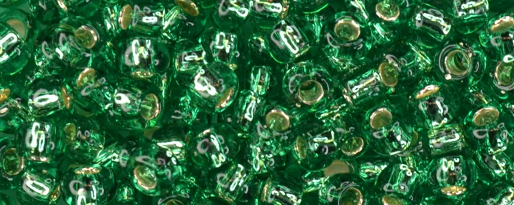 (image for) TOHO Size 6/o Round Seed Bead-Mint Green Silver Lined 6T24B