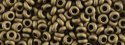 (image for) TOHO 6/o Demi Round, Bronze Metallic Matte, color # 6TD-221F