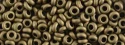(image for) TOHO 6/o Demi Round, Bronze Metallic Matte, color # 6TD-221F