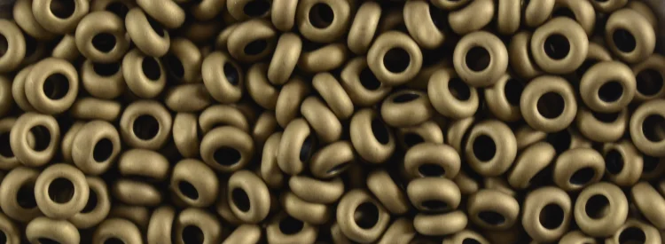 (image for) TOHO 6/o Demi Round, Bronze Metallic Matte, color # 6TD-221F