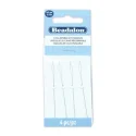 (image for) Beadalon Brand Collapsible Eye Needles * Extra Fine, 2.5" Length * 4 Needles