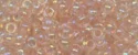 (image for) TOHO 8/o Round Seed Bead-Light Rose Transparent Rainbow #8T169