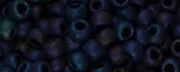 (image for) TOHO 8/o Round Seed Bead-Navy Blue Iris Metallic Matte. 8T82F
