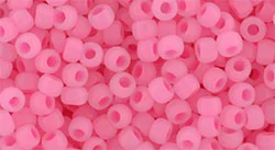 (image for) TOHO 8/o Round Seed Bead-Hot Pink Ceylon Pearl Matte #8T910F