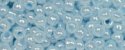 (image for) TOHO 11/o Round-Light Aqua Blue Ceylon Pearl. 11T919