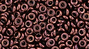 (image for) TOHO 11/o Demi Precision Round Seed Bead, Copper Bronze Metallic, color # 11TD-222