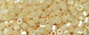 (image for) TOHO Size 8/o Hexagon Shape Seed Bead-Cream Opaque Luster
