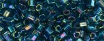 (image for) TOHO Size 8/o Hexagon Shape Seed Bead-Blue Zircon Transparent Rainbow