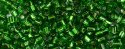 (image for) TOHO Size 8/o Hexagon Shape Seed Bead-Bright Green Silver Lined