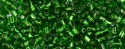(image for) TOHO Size 8/o Hexagon Shape Seed Bead-Bright Green Silver Lined