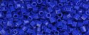 (image for) TOHO Size 8/o Hexagon Shape Seed Bead-Dark Royal Blue Opaque