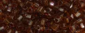 (image for) TOHO Size 8/o Hexagon Shape Seed Bead-Light Smoke Topaz Transparent