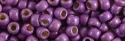 (image for) TOHO 8/o Round Seed Bead-Magenta Matte Galvanized PermaFinish #8TPF580F