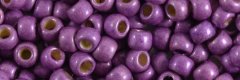 (image for) TOHO 8/o Round Seed Bead-Magenta Matte Galvanized PermaFinish #8TPF580F