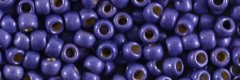 (image for) TOHO 8/o Round Seed Bead-Pretty Purple Matte Galvanized PermaFinish #8TPF581F
