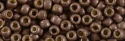 (image for) TOHO 8/o Round Seed Bead-Copper Rose Matte Galvanized PermaFinish #8TPF593F