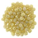 (image for) Czech Fire Polish 3mm-Antique Beige Iris Luster
