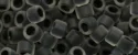 (image for) TOHO 11/o Round-Black Lined Crystal Matte. 11T344FM