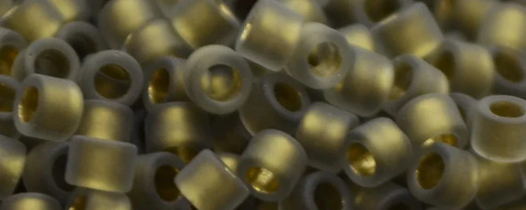 (image for) TOHO Aiko Precision Cylinder Bead. Bronze Lined Montana Rainbow Matte TB-271FM