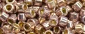 (image for) TOHO Aiko Precision Cylinder Bead. Lavender Galvanized PermaFinish TB-PF554
